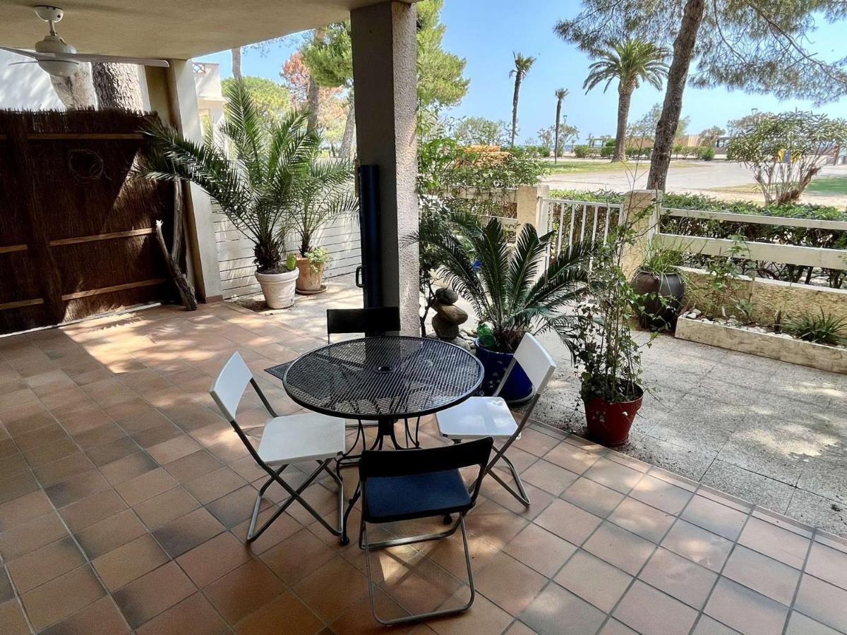 Studio Cabine Avec Terrasse 4 Pers, Acces Direct Plage, Tv, Animaux Admis - Argeles-Sur-Mer - Fr-1-225-798 Zewnętrze zdjęcie