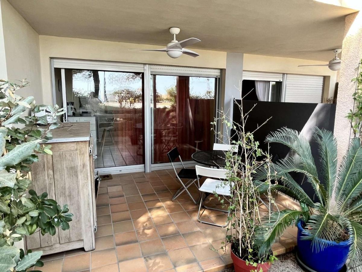Studio Cabine Avec Terrasse 4 Pers, Acces Direct Plage, Tv, Animaux Admis - Argeles-Sur-Mer - Fr-1-225-798 Zewnętrze zdjęcie