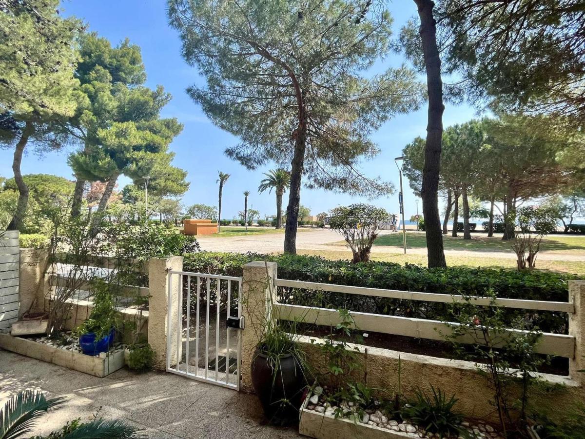 Studio Cabine Avec Terrasse 4 Pers, Acces Direct Plage, Tv, Animaux Admis - Argeles-Sur-Mer - Fr-1-225-798 Zewnętrze zdjęcie