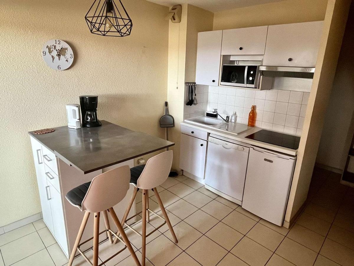 Studio Cabine Avec Terrasse 4 Pers, Acces Direct Plage, Tv, Animaux Admis - Argeles-Sur-Mer - Fr-1-225-798 Zewnętrze zdjęcie
